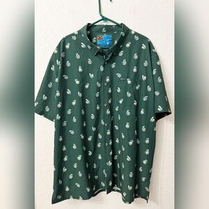 Retro Rifle - Golfnade Button Down Shirt - 3XL